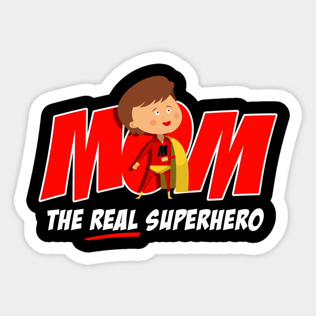 Real Superhero Mom Sticker by BrillianD